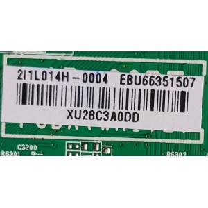 MAIN PARA TV LG / NUMERO DE PARTE EBU66351507 / EAX69581703(1.2)	/ 2I1L014H-0004 / XU28C3A0DD / 66351507 / EAX69581703